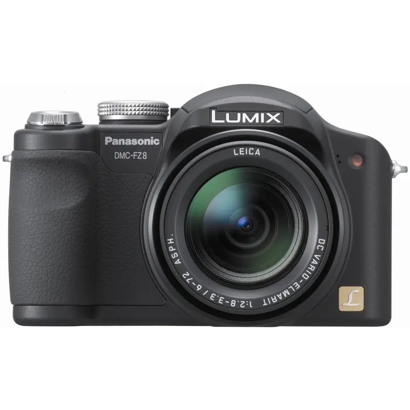 Panasonic Lumix DMC-FZ8K Digital Camera (Black)