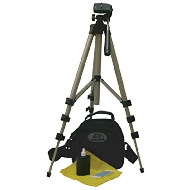 Digital Concepts Deluxe 50" Tripod with Case & lens cleaning Set - 19960R
