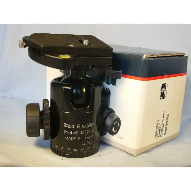 Manfrotto 468 RC4 Pro Midi Ball Head w/RC Rapid Connect Plate