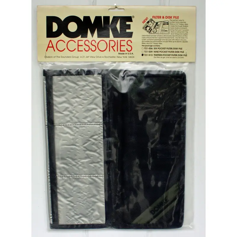 Domke Filter & Disk File Thirteen Pouches - 721-013