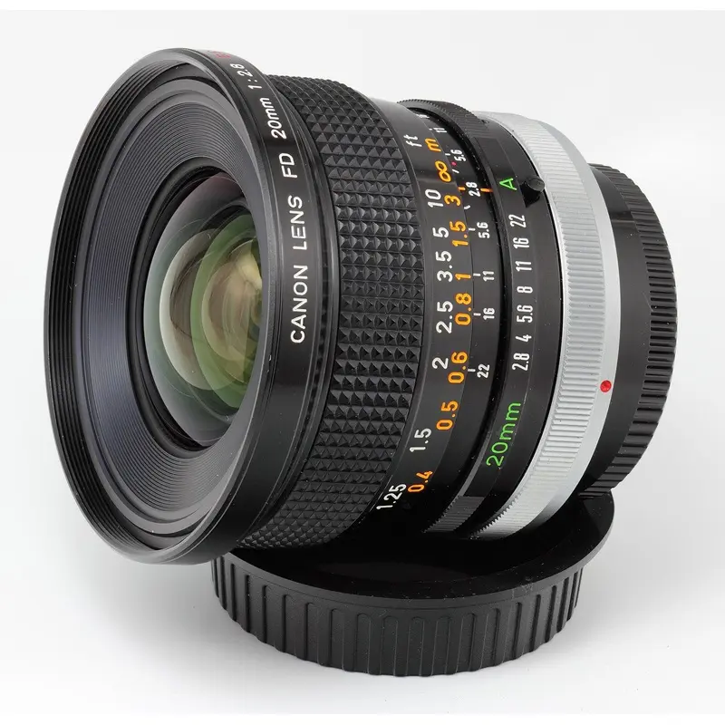Canon Used FD 20mm f/2.8  S.S.C. Lens (Very Clean)