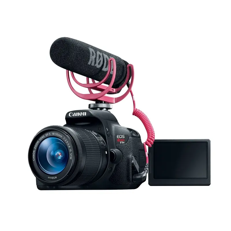 Canon EOS Rebel T5i DSLR Camera with 18-55mm Lens Video Creator Kit