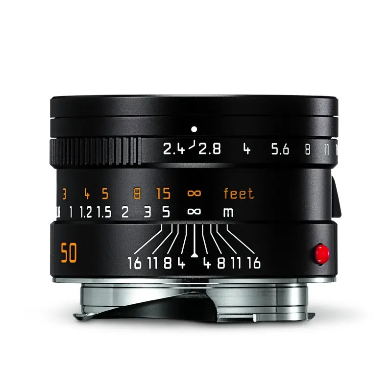 Leica Summarit-M 50mm f/2.4 Lens (Black)