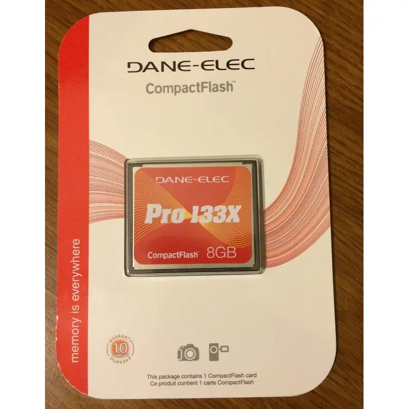 Dane-elec Pro-133x 8gb Compactflash Cf Card