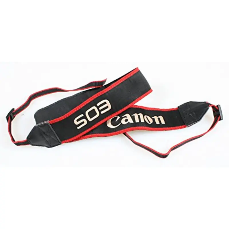 Canon Strap EOS Black Red And White