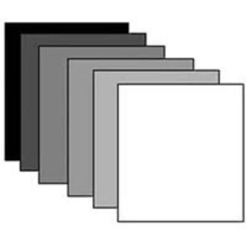 BDigital Mount Board 8x10 Smooth Black Front, Smooth White Back, White Core, 4 Ply