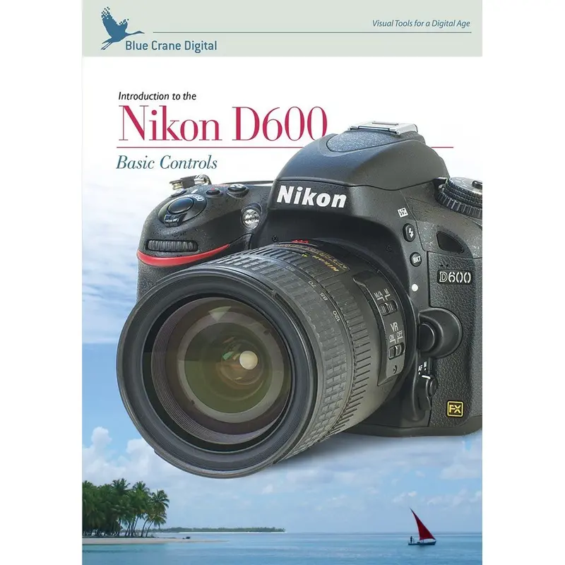 Blue Crane Digital Laminated Reference Card for Nikon D600