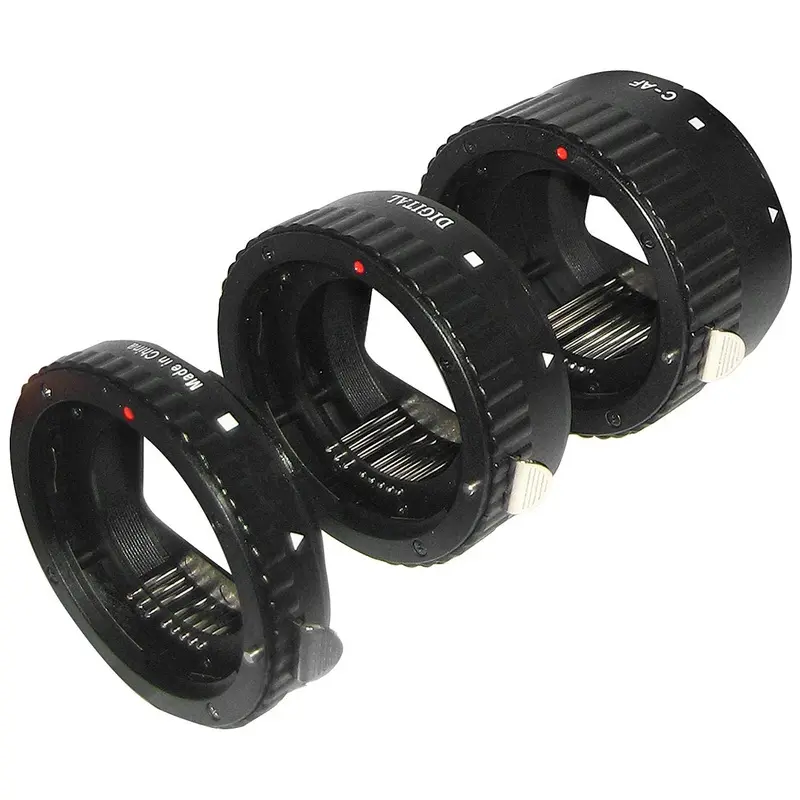 Zeikos ZE-CVAFC Auto Focus Macro Extension Tubes for Canon