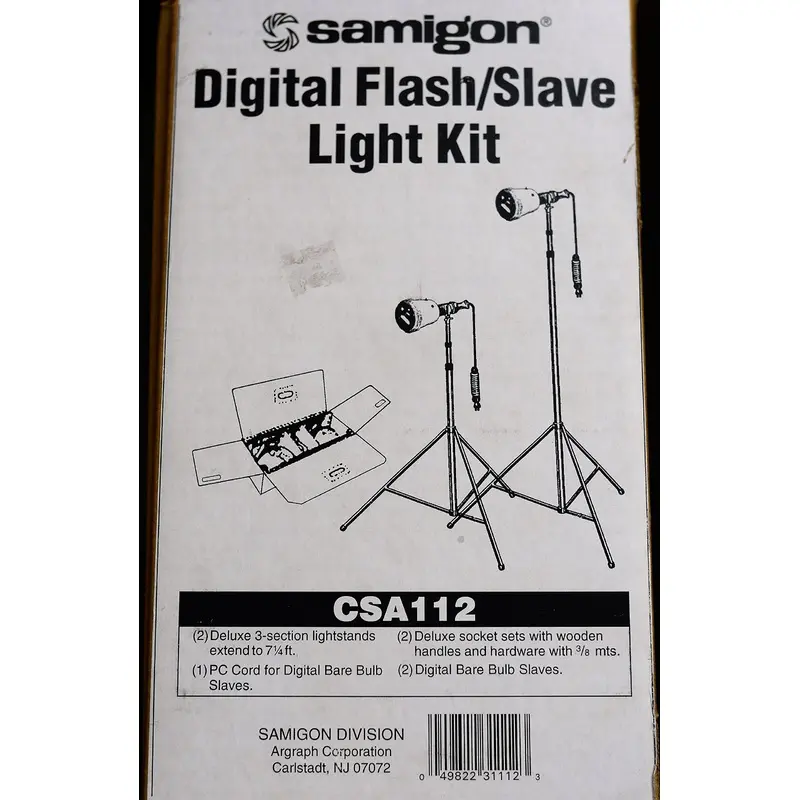 Samigon CSA112 Digital Flash/Slave Light Kit