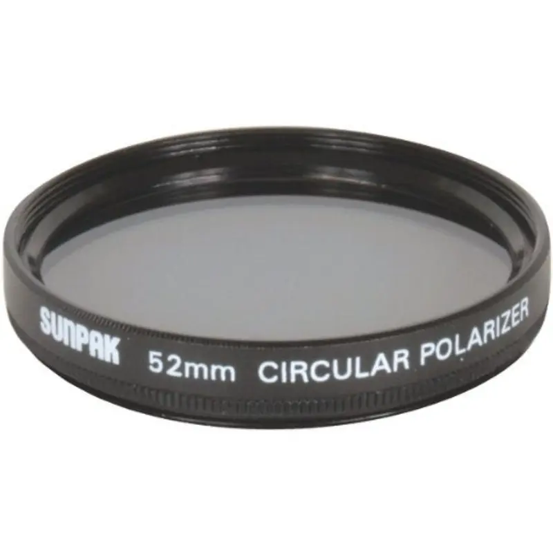 Sunpak 52mm Circular Polarizer Filter