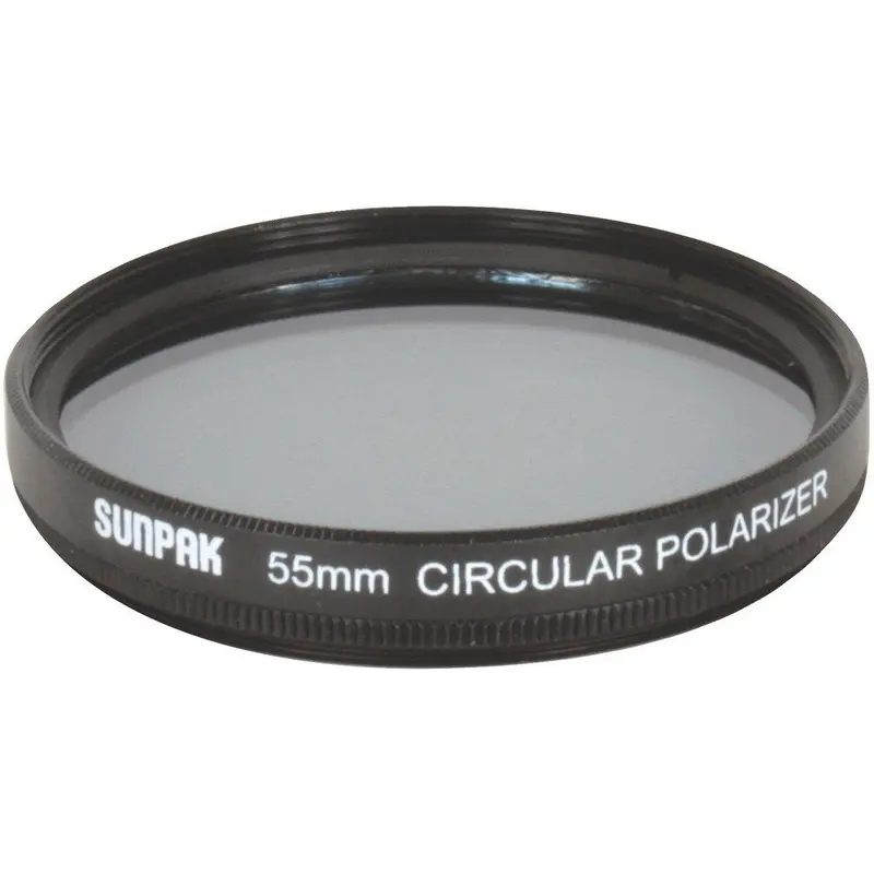Sunpak 55mm Circular Polarizing Filter (CF-7058-CP)