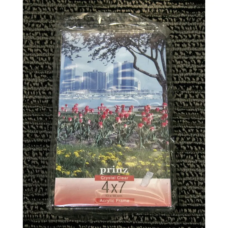 Prinz Acrylic Crystal Clear Photo Frame 4x7