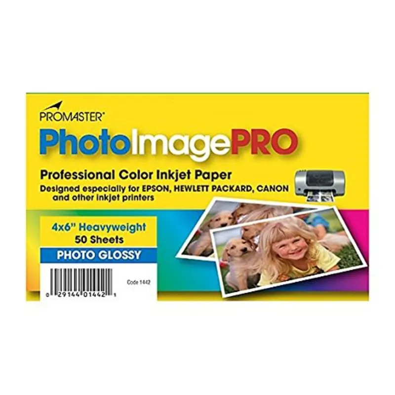 ProMaster PhotoImage PRO Glossy Inkjet Paper - 4x6