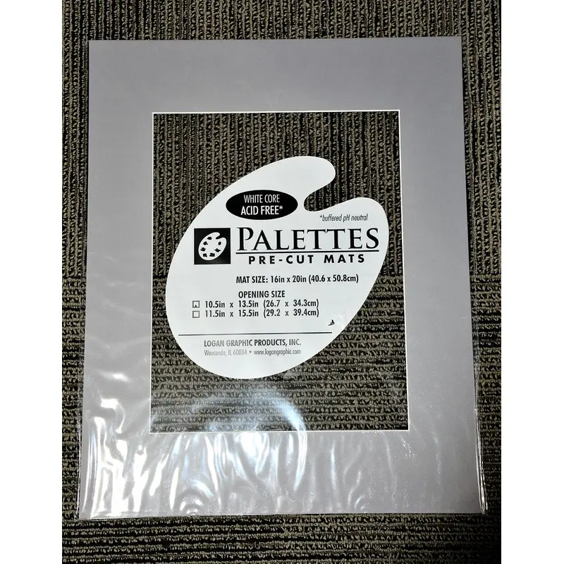 Logan Graphic Palettes Pre-Cut Mats 16x20 in (Harbor Gary)