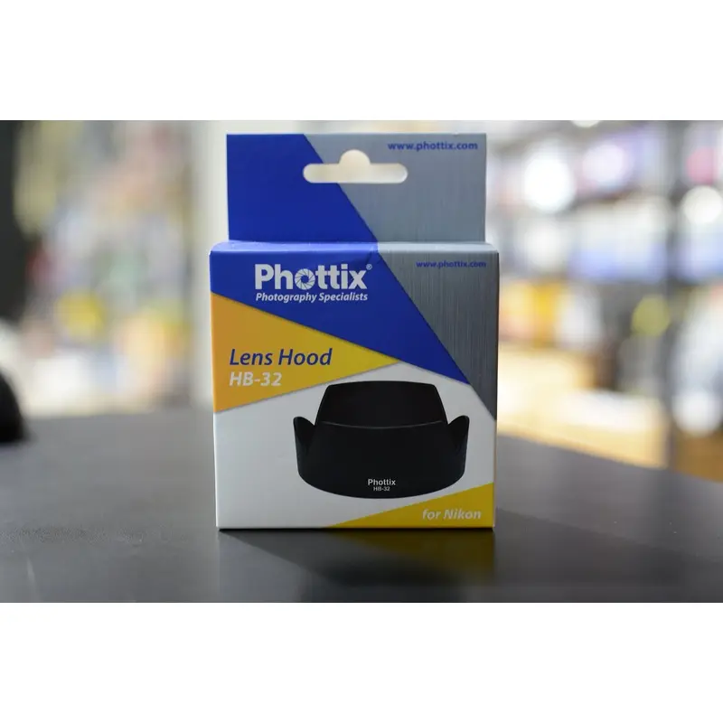 Phottix Replacement Lens Hood for (Nikon HB-32)