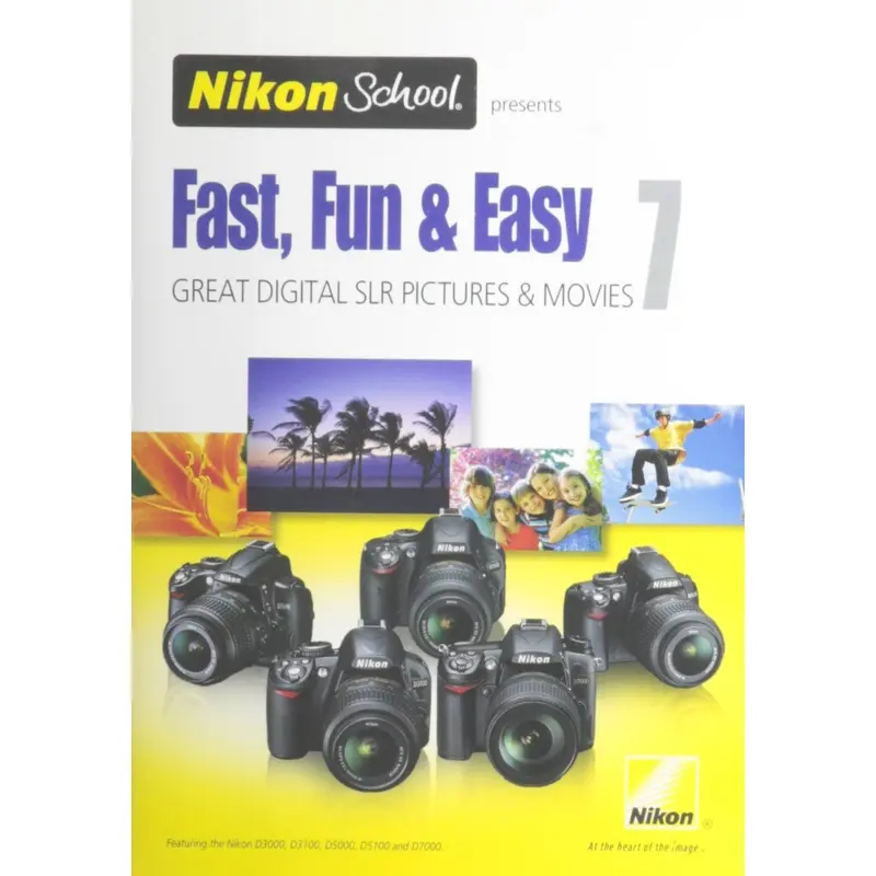 School DVD - Fast; Fun & Easy 7 for D3000; D3100; D5000; D5100 and D7000