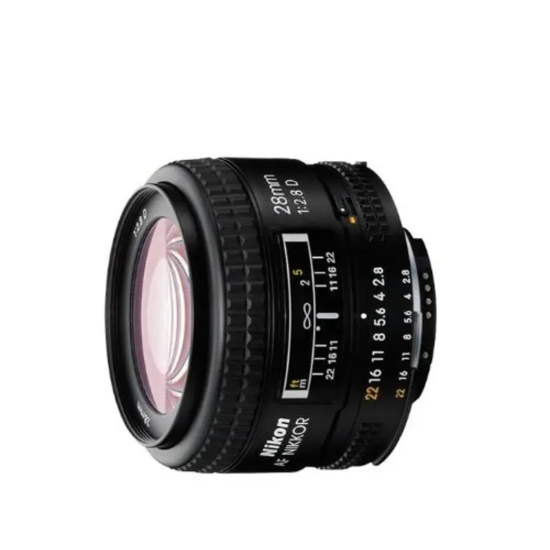 Nikon AF FX NIKKOR 28mm f/2.8D Lens with for Nikon DSLR Cameras