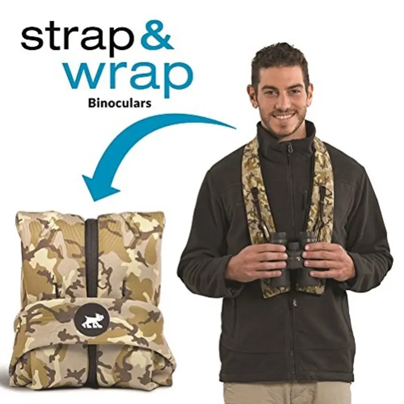 Miggo Strap and Wrap Binocular Case - Black