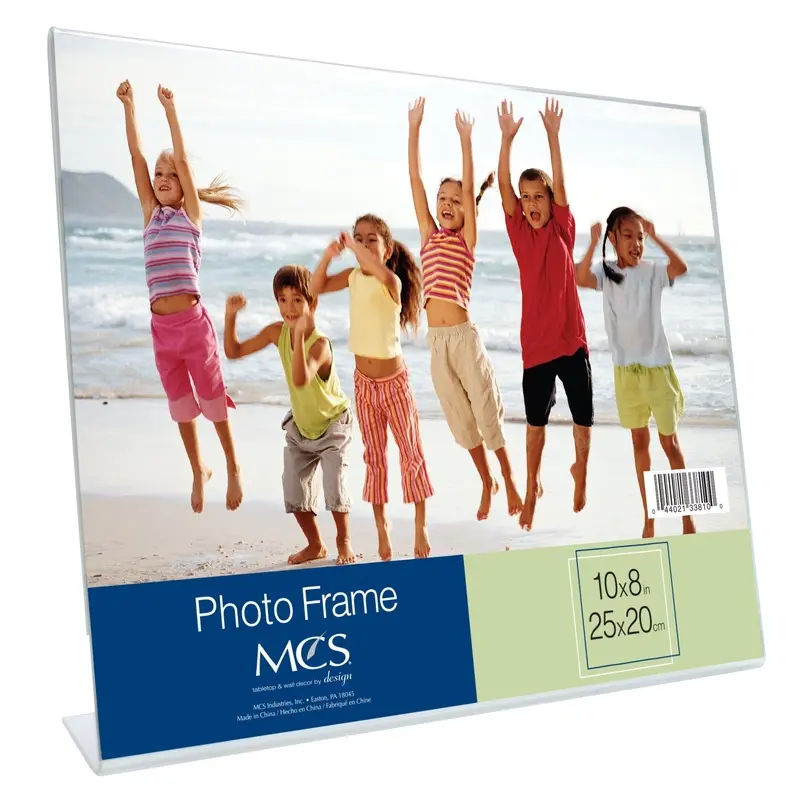 MCS 8x10 Inch Bent Acrylic Picture Frame, Horizonal (33810)