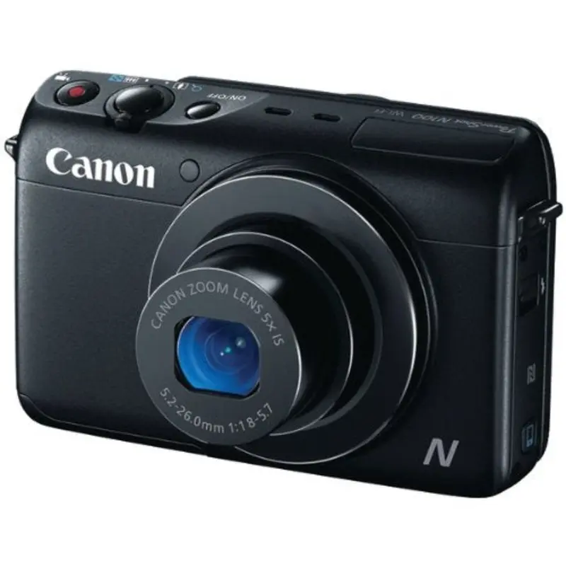 CANON 9168B001 12.1 Megapixel PowerShot(R) N100 Digital Camera Kit (Black)