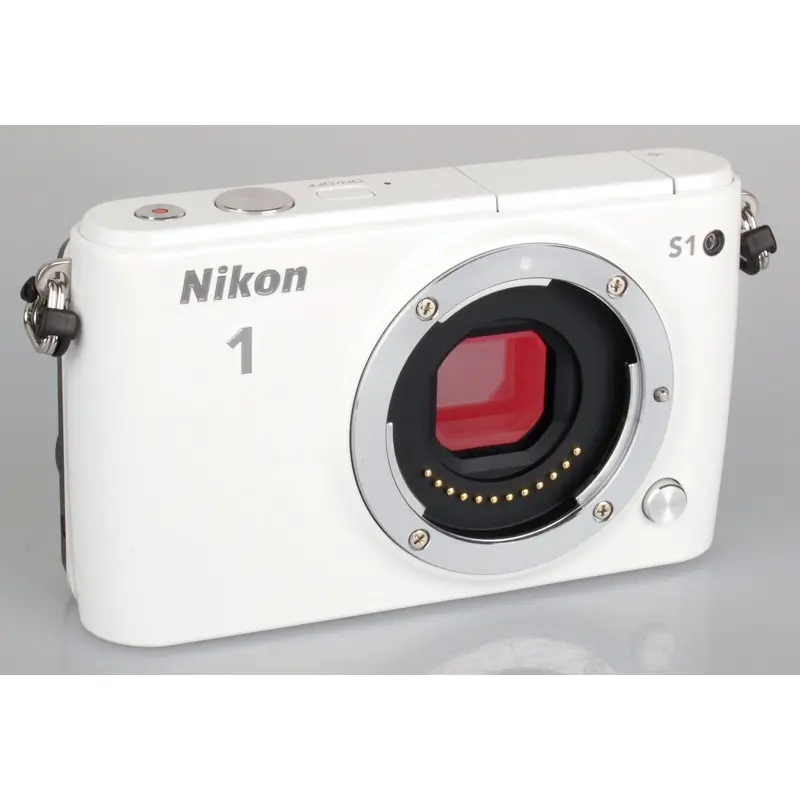 Nikon 1 S1 Mirrorless Digital Camera - White