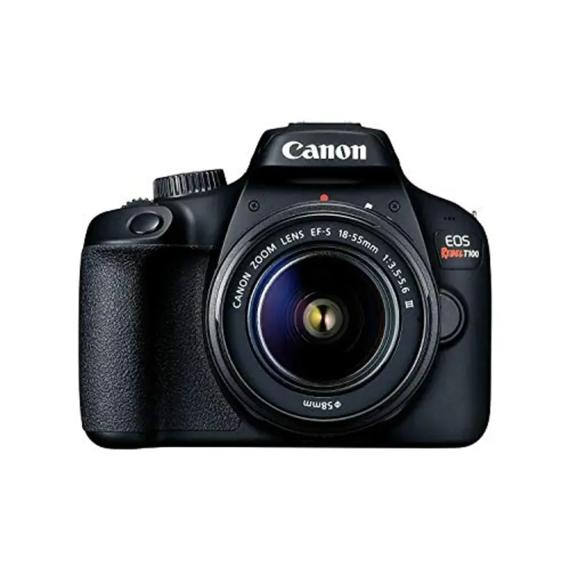 Canon EOS Rebel T100 DSLR Camera with 18-55mm Lens