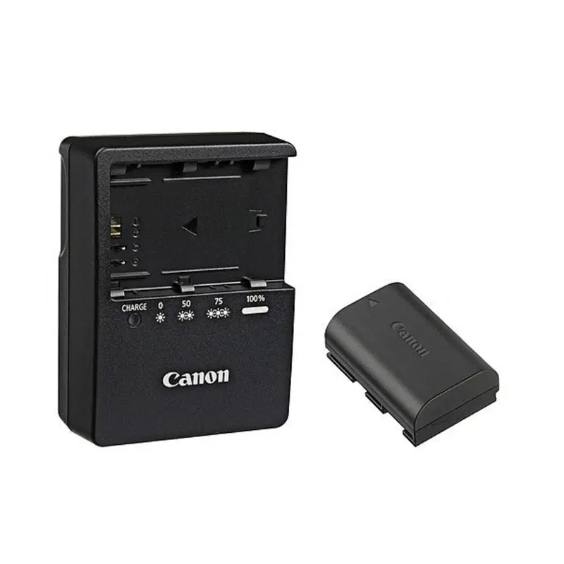 Canon LP-E6N Battery with LC-E6 Charger Combo Kit