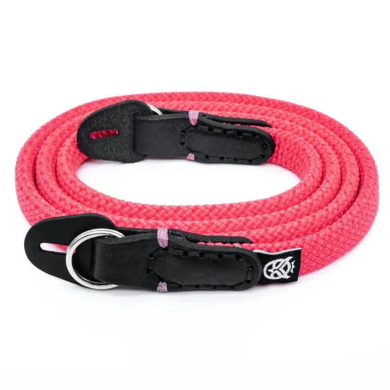 Owlkrown Flat Classic Rope Strap - Pixel Pink 45"