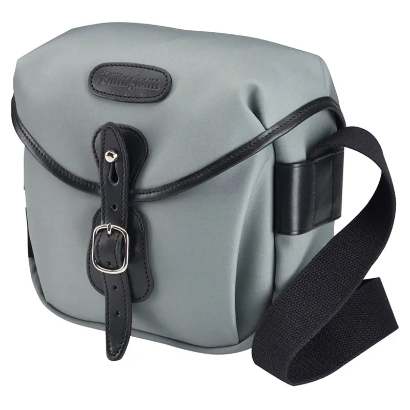 Billingham Hadley Digital Camera Bag Grey Canvas / Black Leather