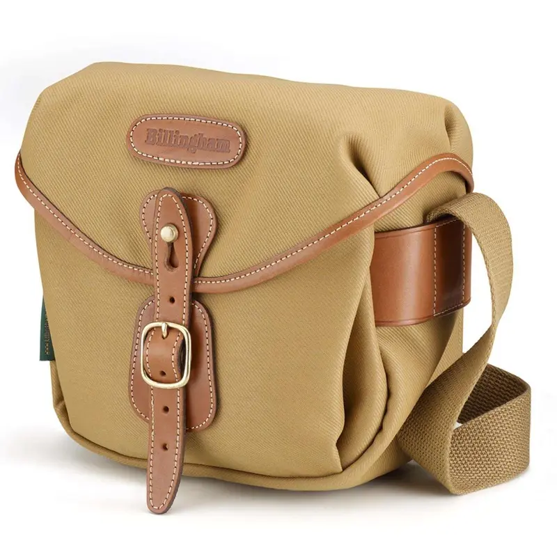 Billingham Hadley Digital Camera Bag Khaki Canvas / Tan leather