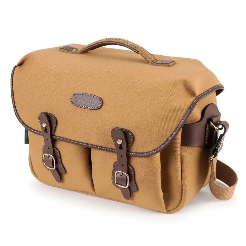 Billingham Hadley One Camera Bag - Khaki Fibrenyte / Chocolate Leather (Olive Lining)