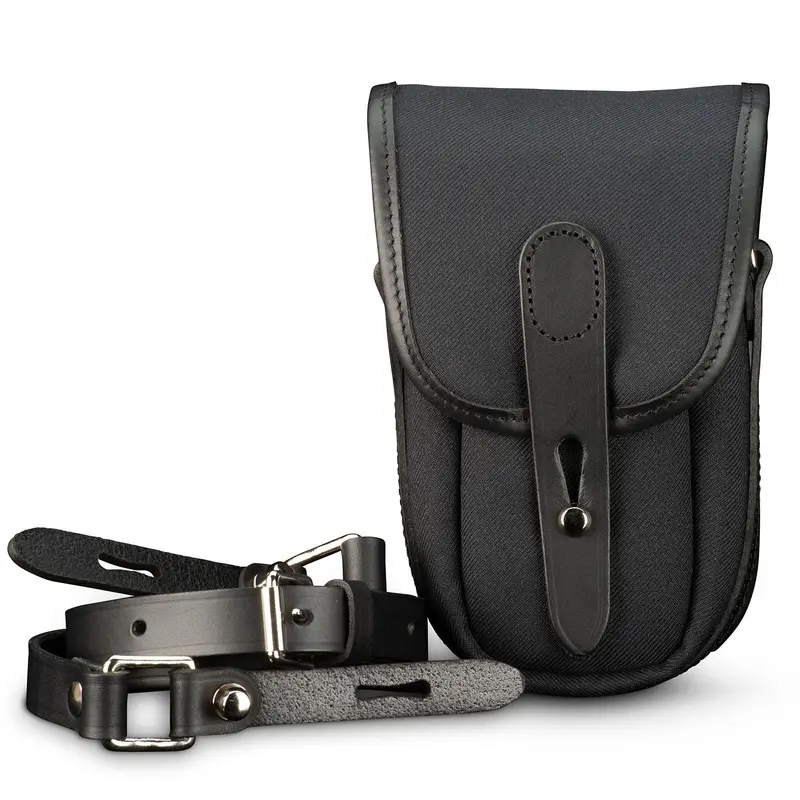 Billingham TEN-16 - Black FibreNyte / Black Leather (Olive Lining)