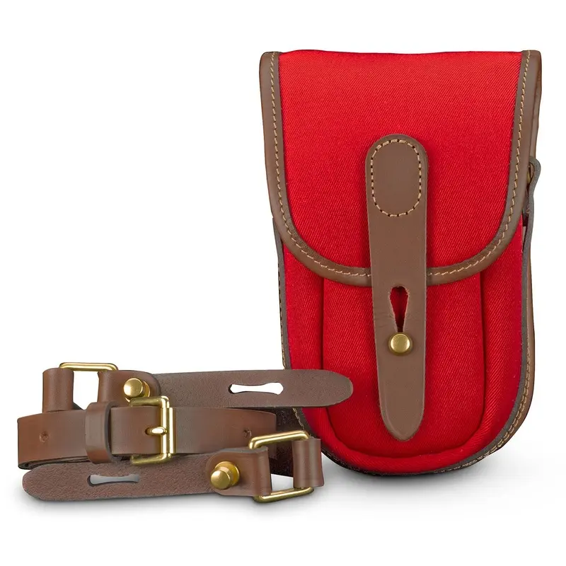 Billingham TEN-16 - Burgundy Canvas / Chocolate Leather (Chocolate Lining)