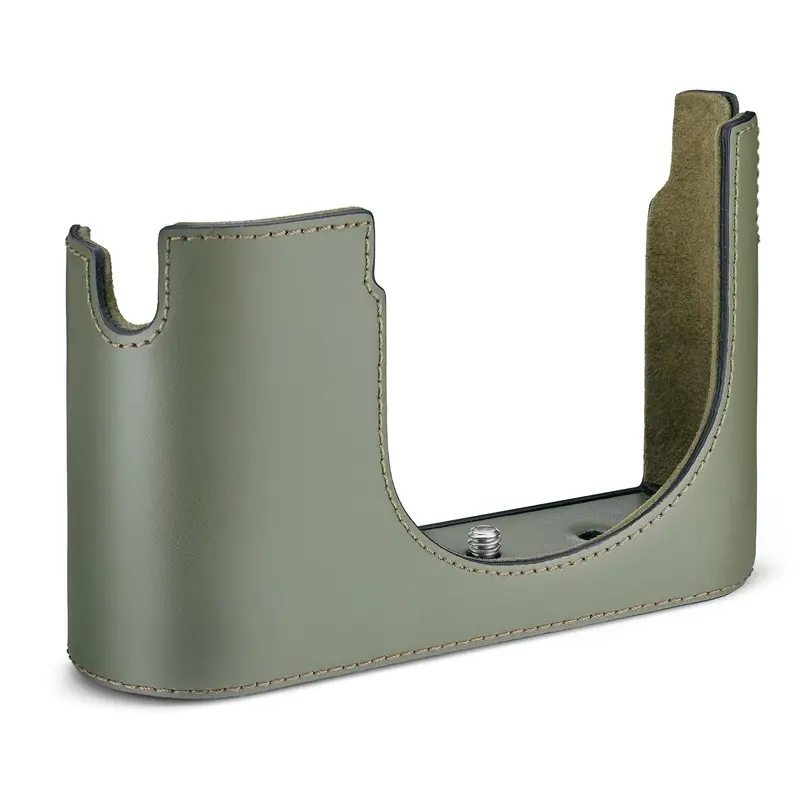 Leica Q3 Leather Halfcase - Green