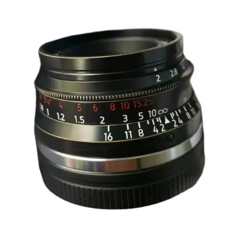 Light Lens Lab 35mm f2.8- Black Paint with Brassing
