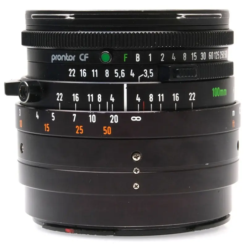 Hasselblad CF 100mm f3.5, mark rear 6565757