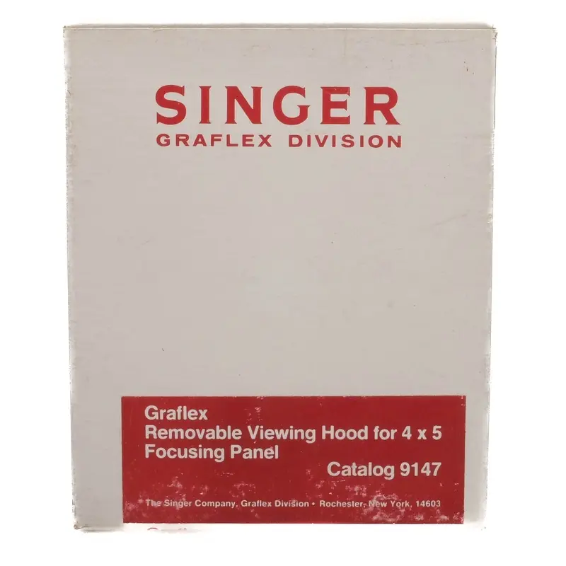 Graflex Viewing Hood 4x5, Boxed (10-)