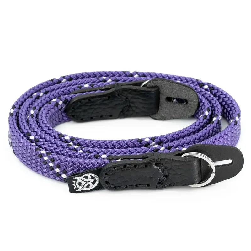 Owlkrown Flat Classic Rope Strap - Purple 45"