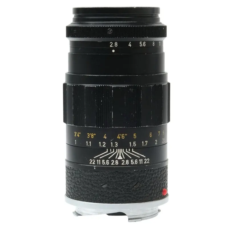 Leica 90mm f2.8 Elmarit Black 2214284