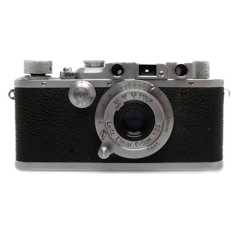 Leica III Chrome, 5cm f3.5 Elmar 301527
