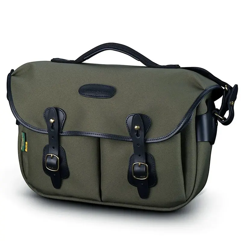 Billingham Hadley Pro 2020 Camera Bag - Sage FibreNyte / Black Leather (Olive Lining)