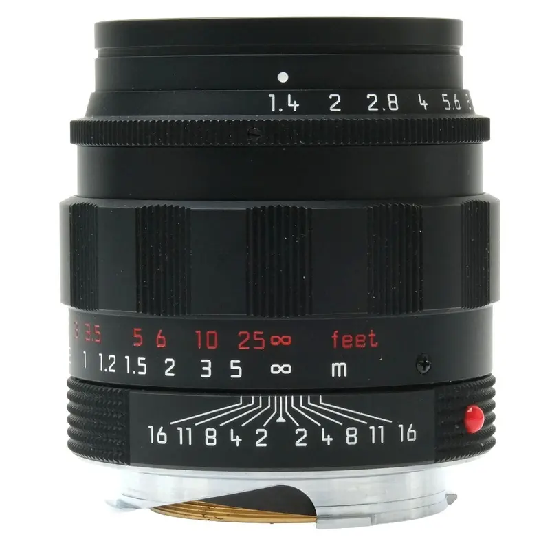 Leica 50mm f1.4 Summilux-M Asph Black Chrome, Boxed 4789776