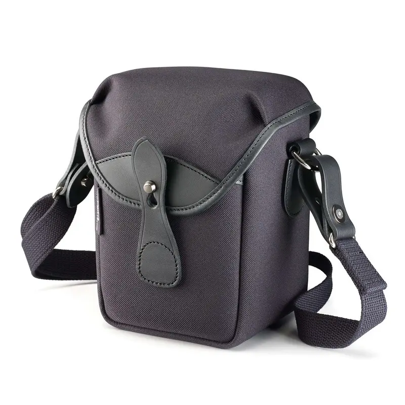 Billingham 72 Bag - Black FibreNyte / Black Leather (Olive Lining)