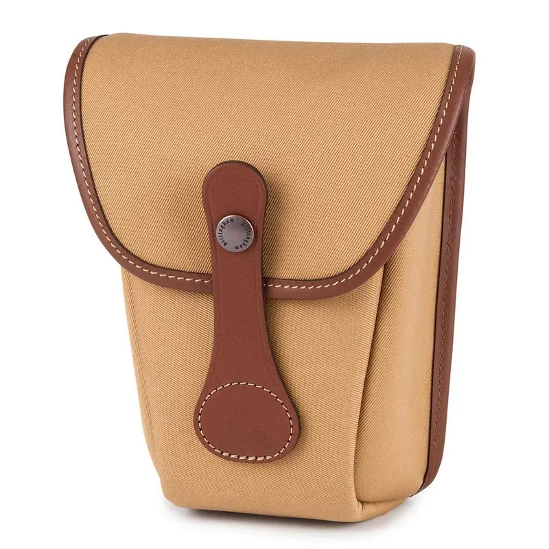Billingham Avea 8 End Pockets - Khaki Canvas / Tan Leather