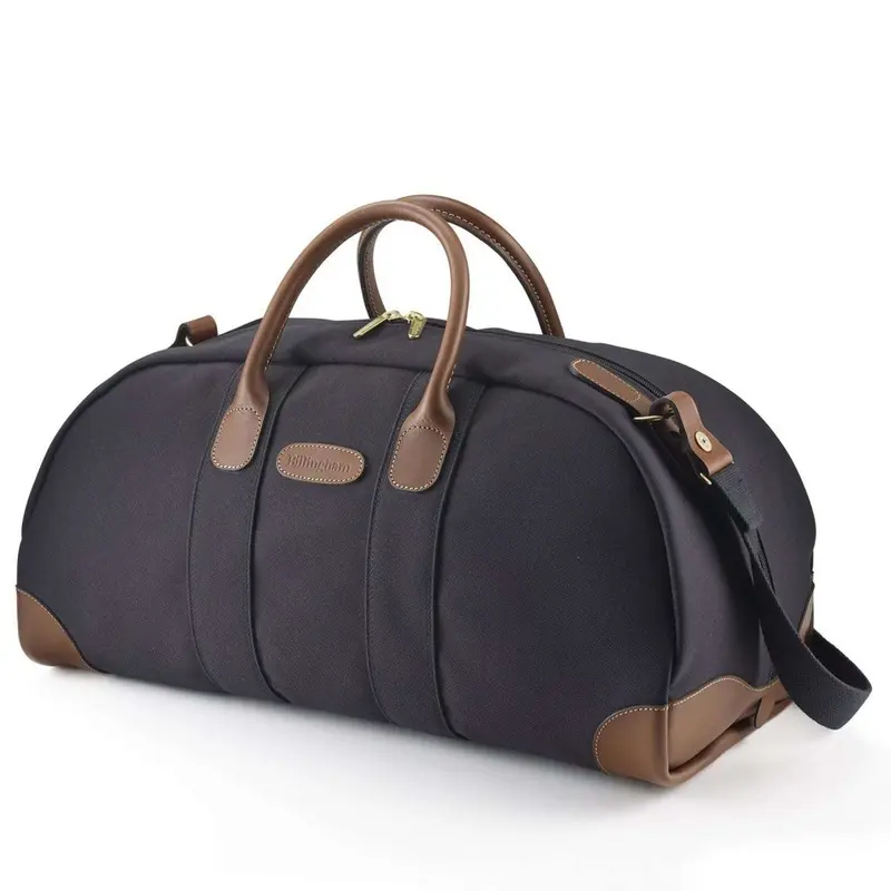 Billingham Weekender - Black Fibrenyte / Tan Leather