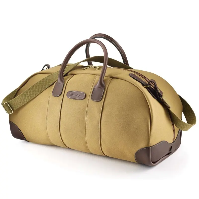 Billingham Weekender - Khaki Fibrenyte / Chocolate Leather