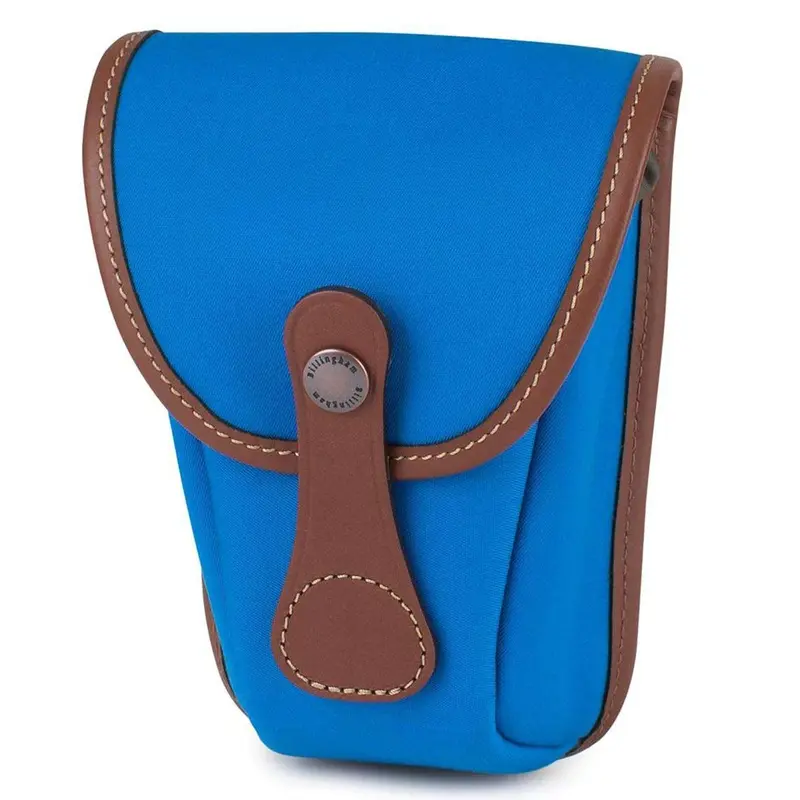 Billingham Avea 7 End Pockets - Imperial Blue / Tan Leather