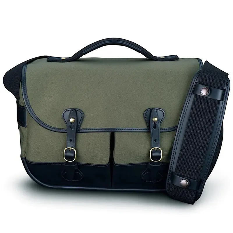 Billingham Mini Eventer Bag Sage Fibrenyte / Black Leather