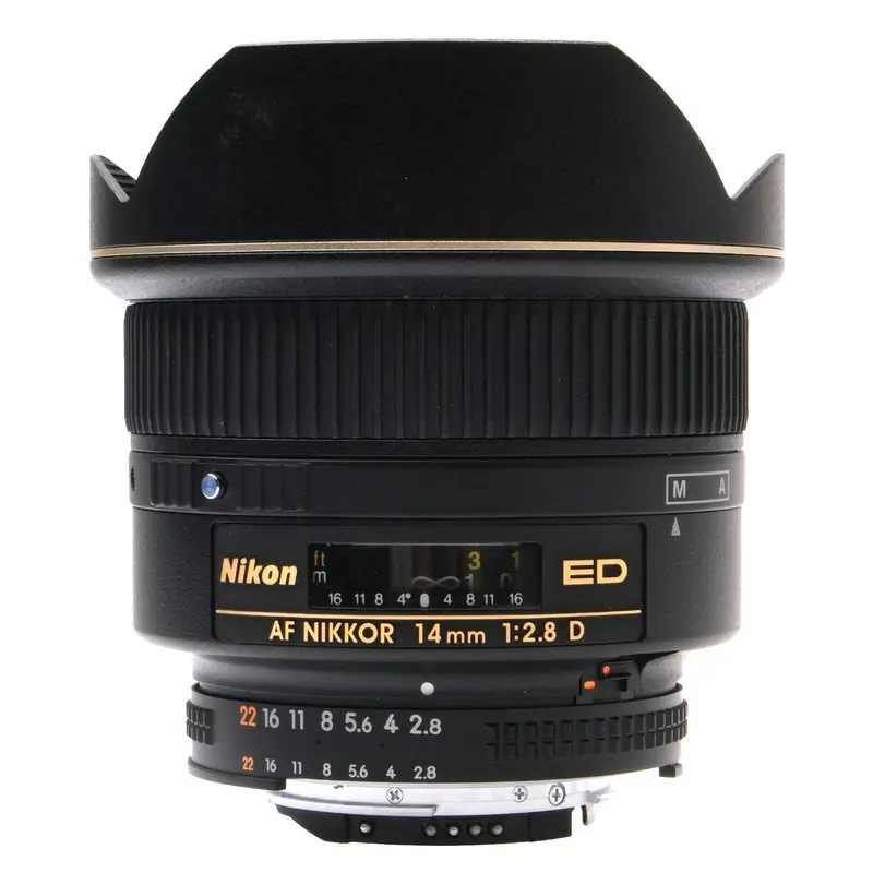 Nikon 14mm f2.8 D, Boxed 208400