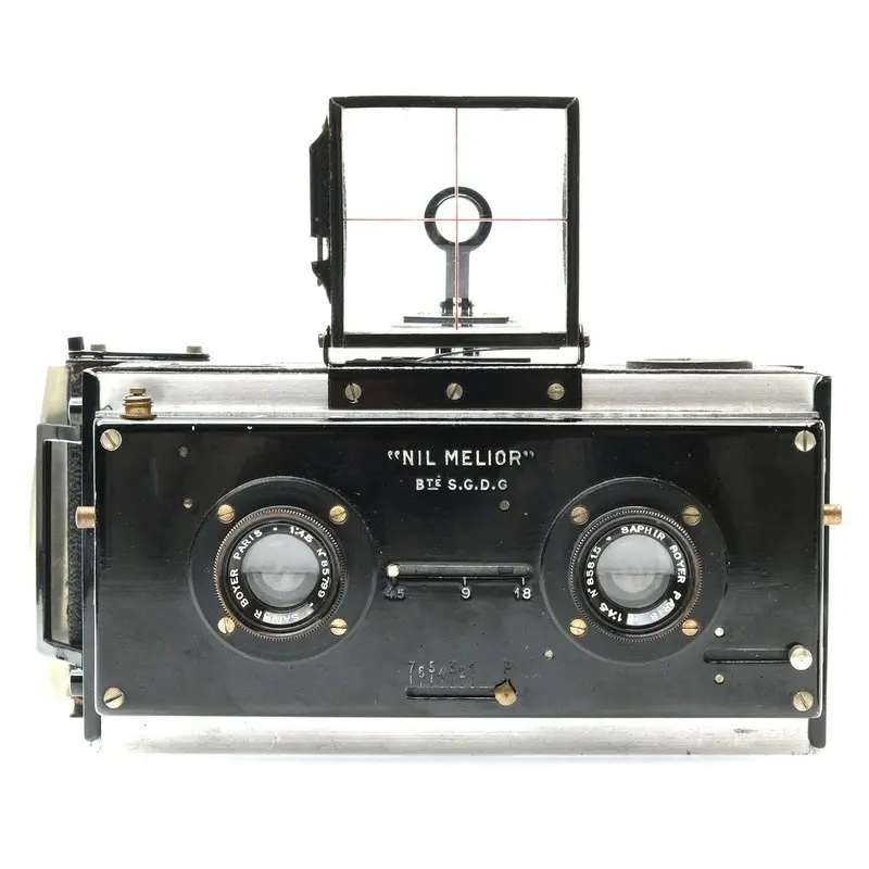 Nil Melior 6x13cm Stereo Camera, Case 6410